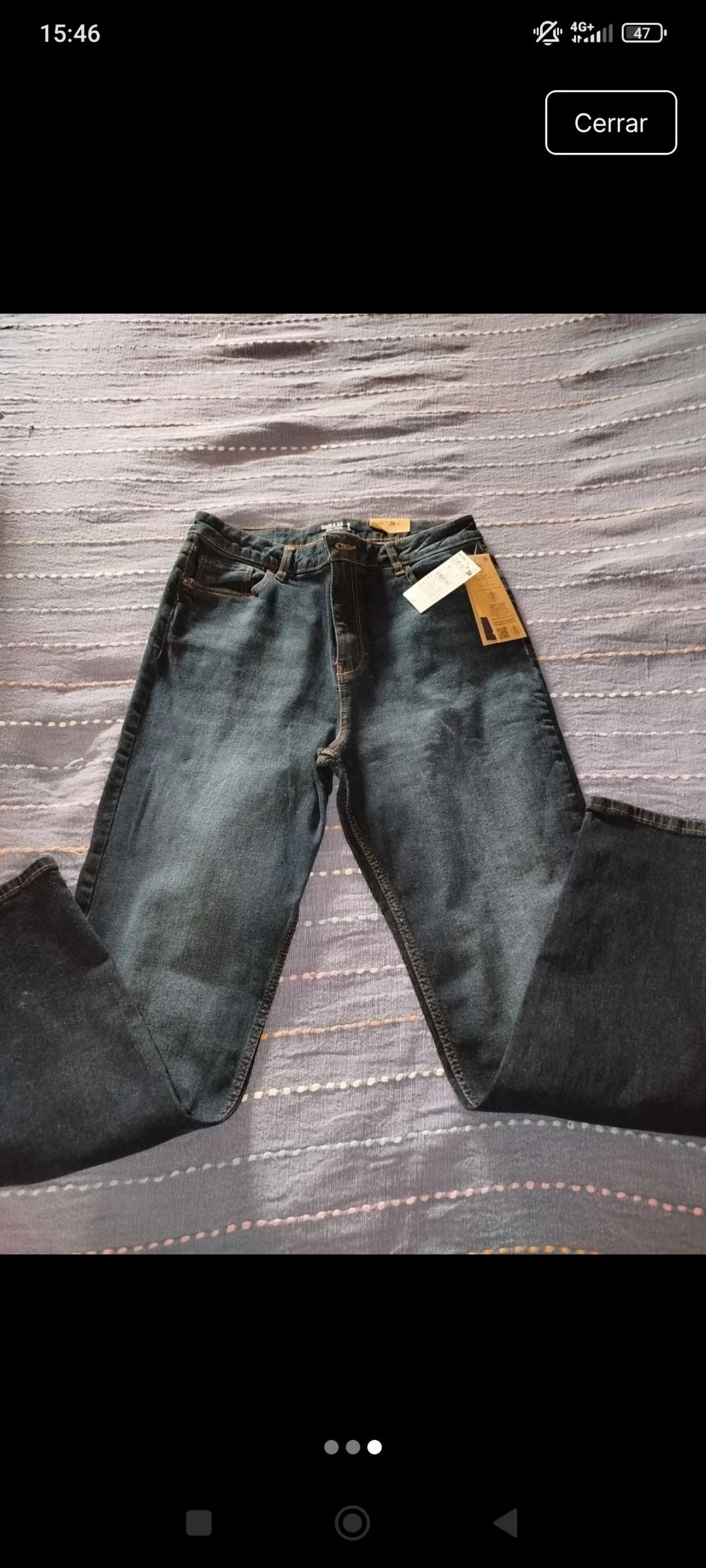 Pantalón vaquero mujer 40 Kiabi regular fit